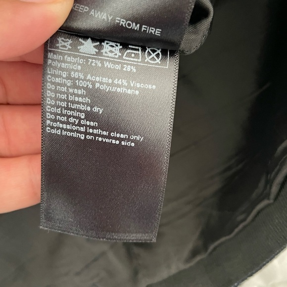 Ba&sh Vera crinkle patent mini skirt NWOT - Picture 10 of 12